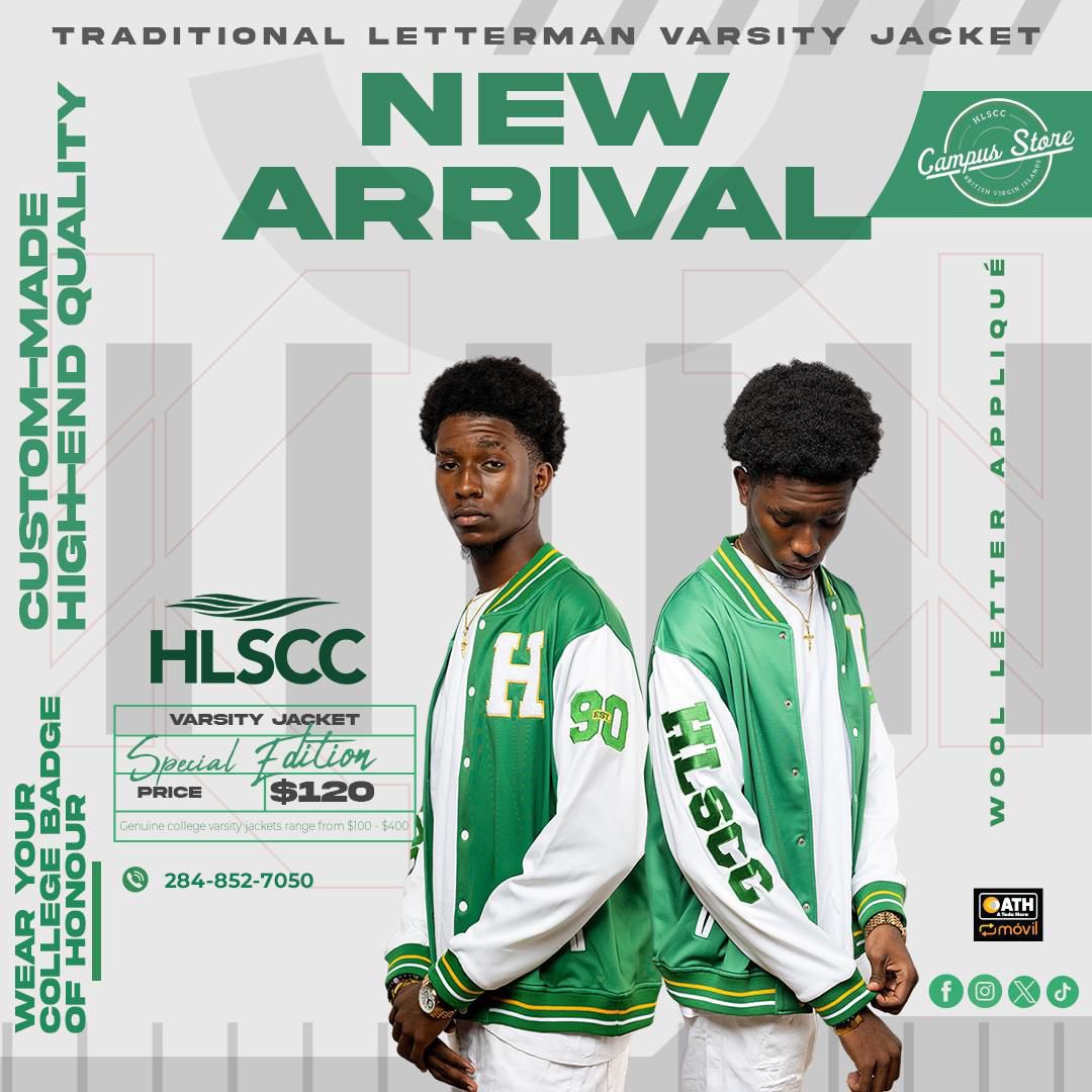 HLSCC varsity jacket new arrival