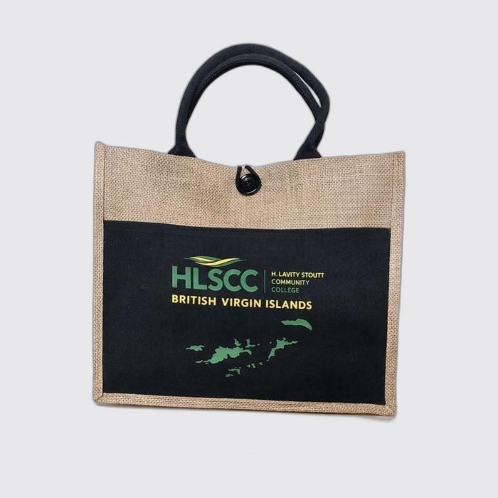 HLSCC Black Front Pocket Tote