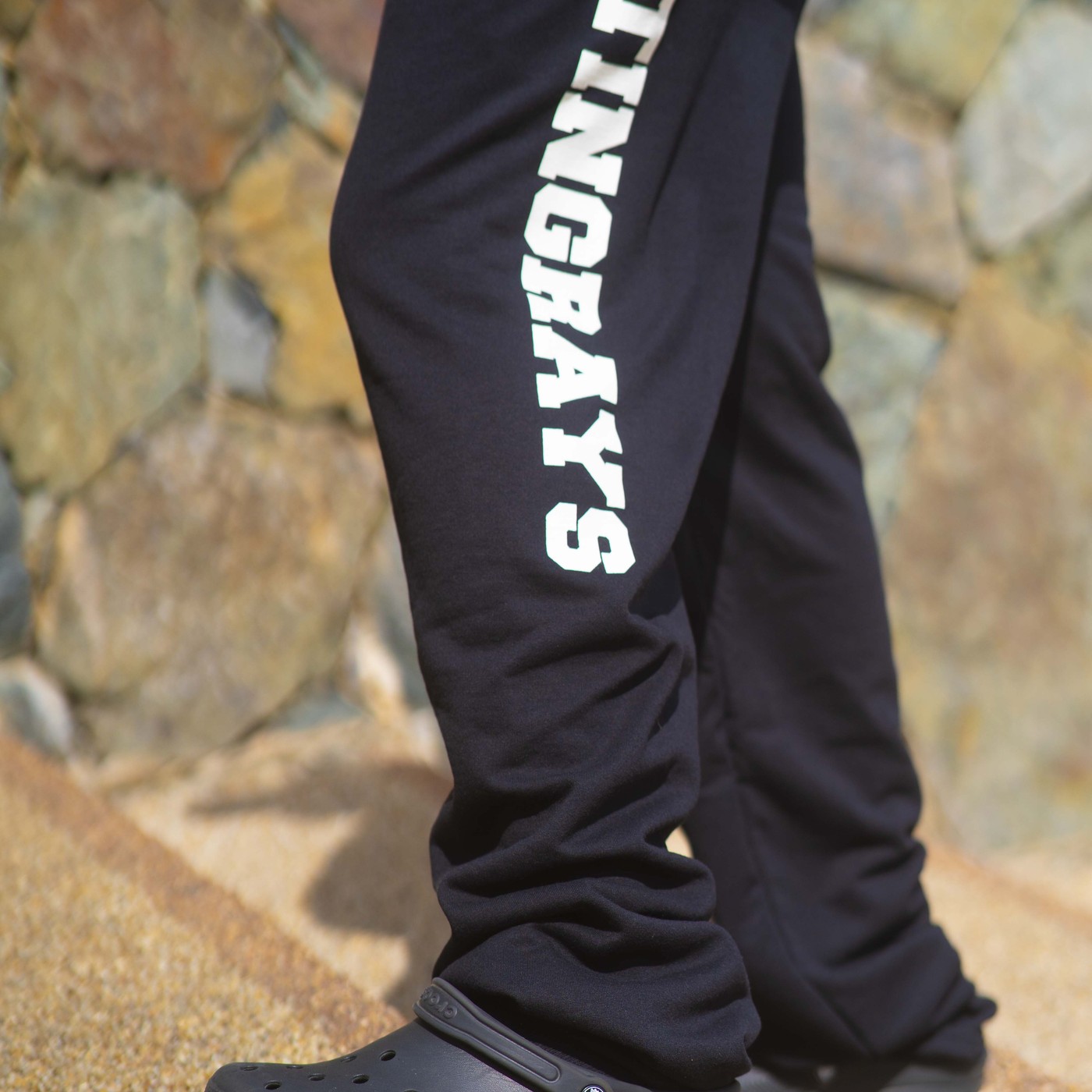 HLSCC Champion Open Bottom Sweatpant – Black – photo 2