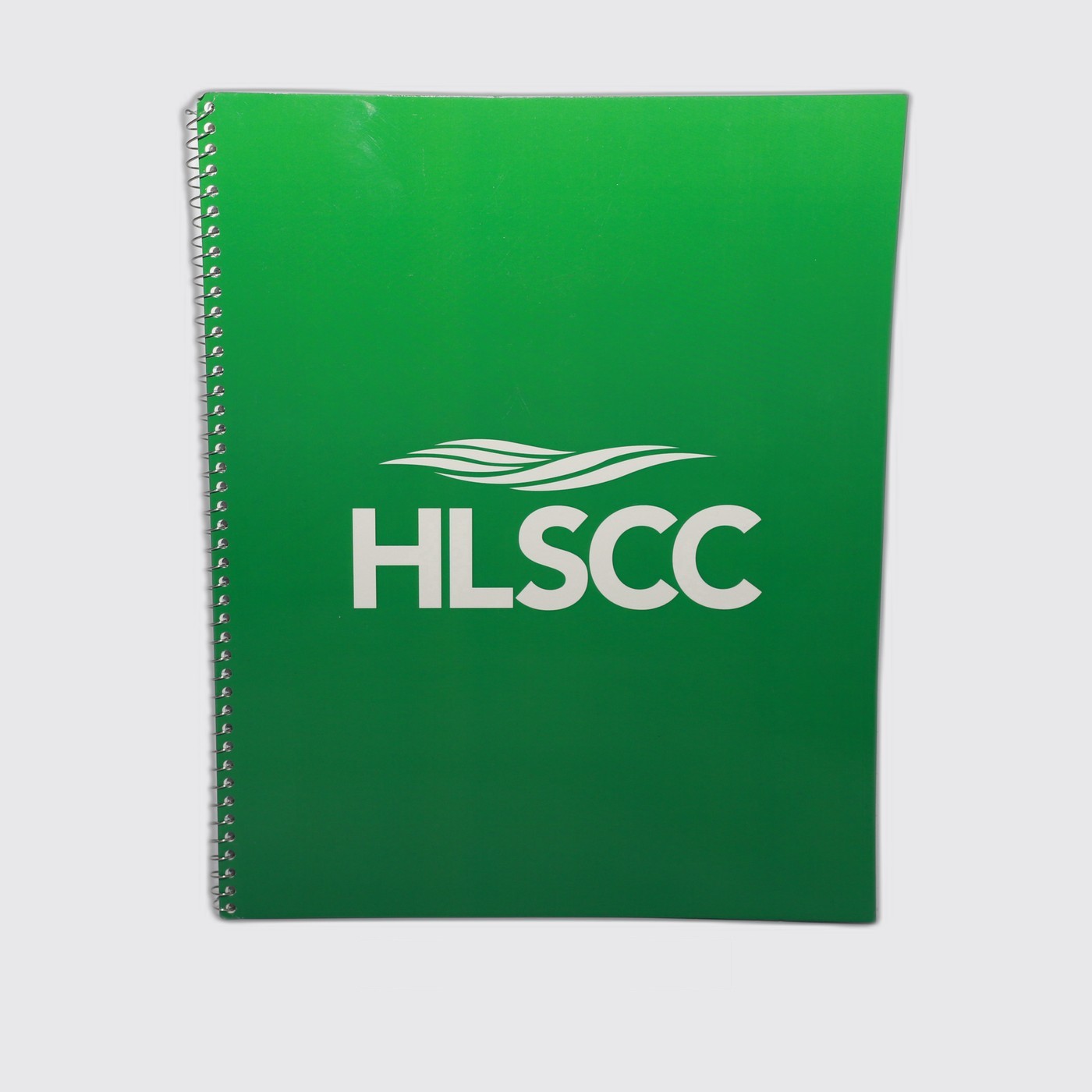 HLSCC Green Spiral Notebook