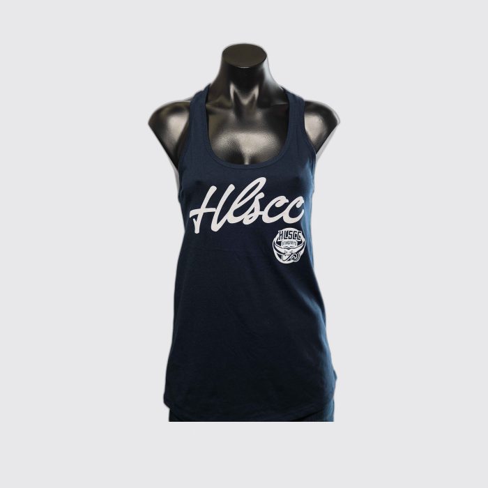 HLSCC Next Level Racerback Tank – Navy